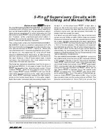 浏览型号MAX6316LUK29CY-T的Datasheet PDF文件第7页