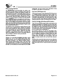 浏览型号CY2292SXC-XXXT的Datasheet PDF文件第3页