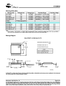 浏览型号CY22392FC的Datasheet PDF文件第7页