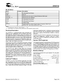 浏览型号CY2071AF的Datasheet PDF文件第2页