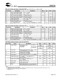 浏览型号CY2071A的Datasheet PDF文件第4页