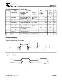 浏览型号CY2071AF的Datasheet PDF文件第6页