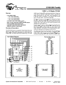 浏览型号CY62128VLL-70ZAI的Datasheet PDF文件第1页