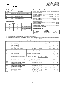 浏览型号CY74FCT16245CTPACT的Datasheet PDF文件第2页