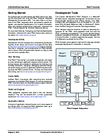 浏览型号CY8C27443-24PVI的Datasheet PDF文件第4页