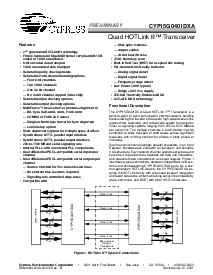 浏览型号CYP15G0401DXA-BGC的Datasheet PDF文件第1页