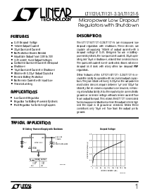 浏览型号LT1121CZ-5的Datasheet PDF文件第1页