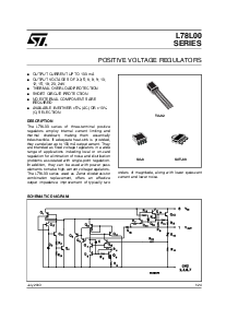 浏览型号L78L06CZAP的Datasheet PDF文件第1页