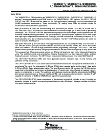 浏览型号TMS320C6711CZDP200的Datasheet PDF文件第5页