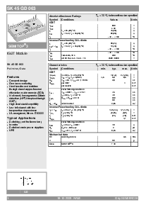 浏览型号SK45GD063的Datasheet PDF文件第1页