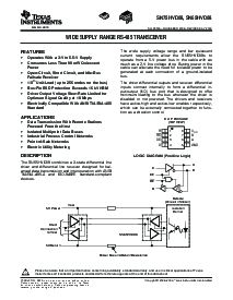 浏览型号SN75HVD08D的Datasheet PDF文件第1页