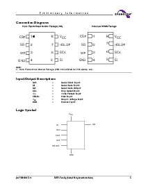 浏览型号S25FL002D0FMFI003的Datasheet PDF文件第5页