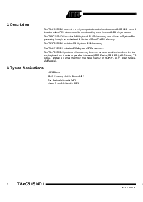 浏览型号T89C51SND1-ROTIL的Datasheet PDF文件第2页