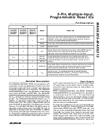 浏览型号MAX6312UK34D1-T的Datasheet PDF文件第5页
