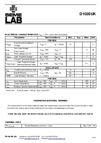 浏览型号D1028UK的Datasheet PDF文件第2页