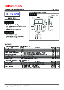 浏览型号D15XB60的Datasheet PDF文件第1页