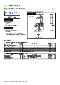 浏览型号D15LC20U的Datasheet PDF文件第1页