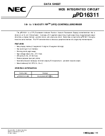 浏览型号D16311GC的Datasheet PDF文件第1页