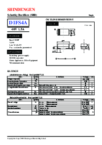 浏览型号D1FS4A的Datasheet PDF文件第1页