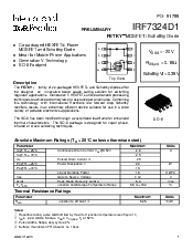 浏览型号IRF7324D1TR的Datasheet PDF文件第1页