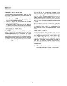 浏览型号X28C64D-20的Datasheet PDF文件第6页