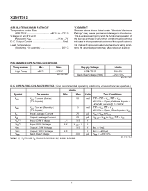 浏览型号X28HT512D-20的Datasheet PDF文件第4页