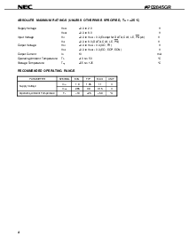 浏览型号UPD2845GR-E2的Datasheet PDF文件第4页