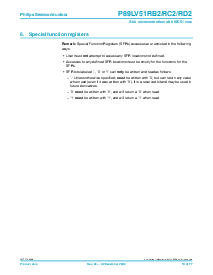 浏览型号P89LV51RD2BA的Datasheet PDF文件第10页