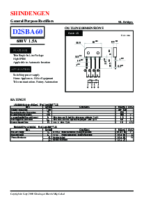 浏览型号D2SBA60的Datasheet PDF文件第1页