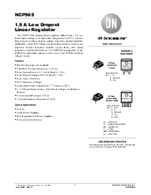 浏览型号NCP565D2T12的Datasheet PDF文件第1页
