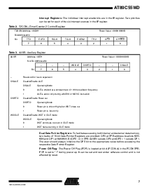 浏览型号AT89C55WD-33AC的Datasheet PDF文件第7页