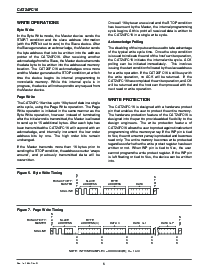 浏览型号CAT24FC16RD4ETE13REV-F的Datasheet PDF文件第6页