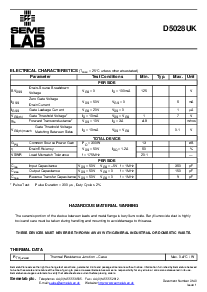 浏览型号D5028UK的Datasheet PDF文件第2页