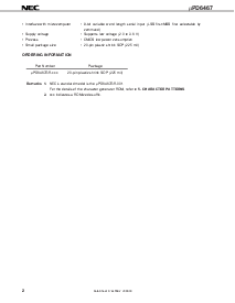 浏览型号D6467的Datasheet PDF文件第2页