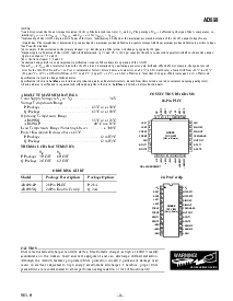 浏览型号AD698AP的Datasheet PDF文件第3页