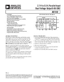 浏览型号AD7302BRU的Datasheet PDF文件第1页