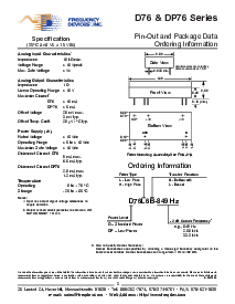 浏览型号D76H6B-2.50KHZ的Datasheet PDF文件第3页