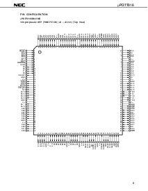 浏览型号UPD77016GM-KMD的Datasheet PDF文件第5页