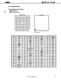 浏览型号UPD77115GK-9EU的Datasheet PDF文件第5页