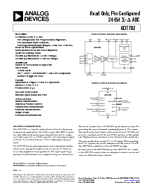 浏览型号AD7782BRU的Datasheet PDF文件第1页