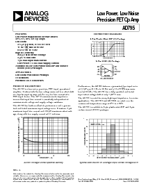 浏览型号AD795JR的Datasheet PDF文件第1页