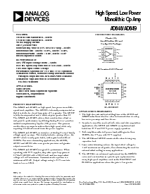 浏览型号AD848JR2的Datasheet PDF文件第1页