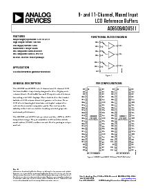 浏览型号AD8511ARU的Datasheet PDF文件第1页