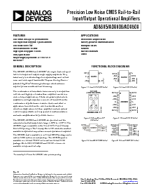 浏览型号AD8608AR的Datasheet PDF文件第1页