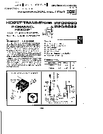 浏览型号IRFD9020的Datasheet PDF文件第1页