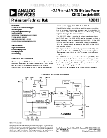 浏览型号AD9833BRM的Datasheet PDF文件第1页