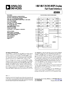 浏览型号AD9888KS-100的Datasheet PDF文件第1页