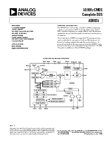 浏览型号AD9835BRU的Datasheet PDF文件第1页