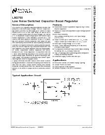 浏览型号LM2750LD-ADJ的Datasheet PDF文件第1页
