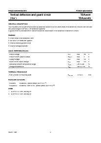 浏览型号TDA3654Q的Datasheet PDF文件第2页